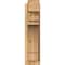 Ekena Millwork Merced Block Rough Sawn Outlooker, Western Red Cedar, 6"W x 16"D x 24"H OUT06X16X24MRC05RWR - alternate 4